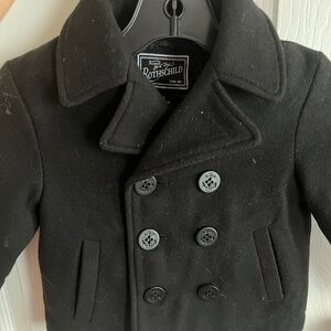 Black Rothschild Coat 2T, NWT!